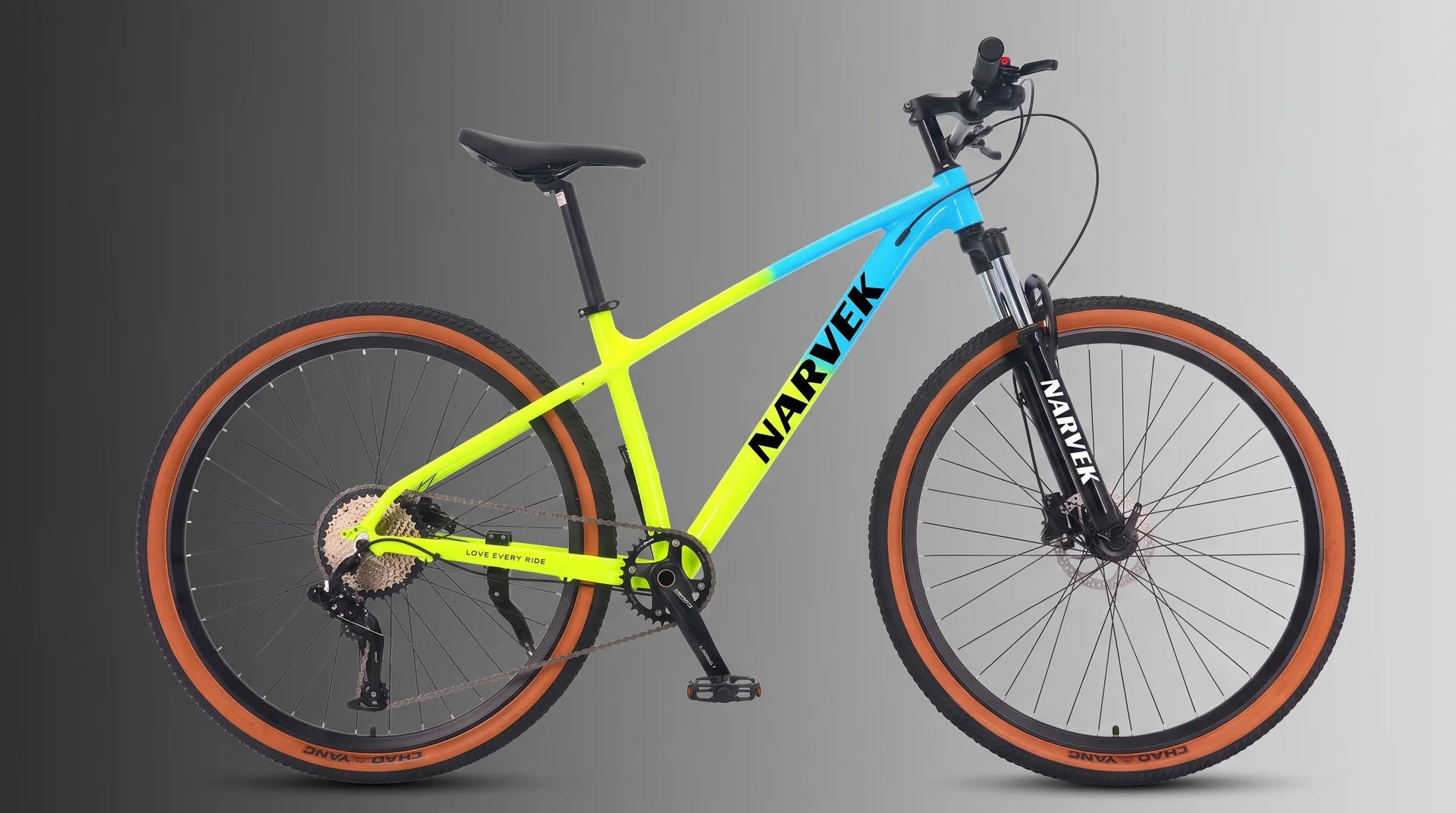 NARVEK bicycle sample prepared for product range evaluation