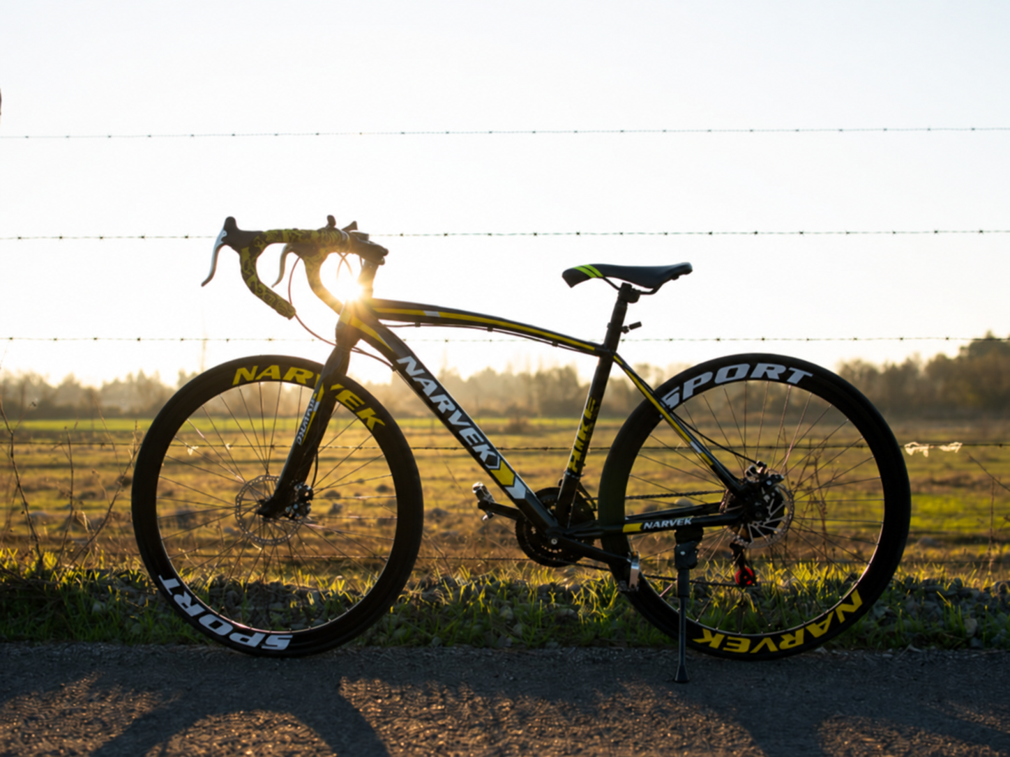 Customer-shared photograph of a NARVEK road bicycle outdoors