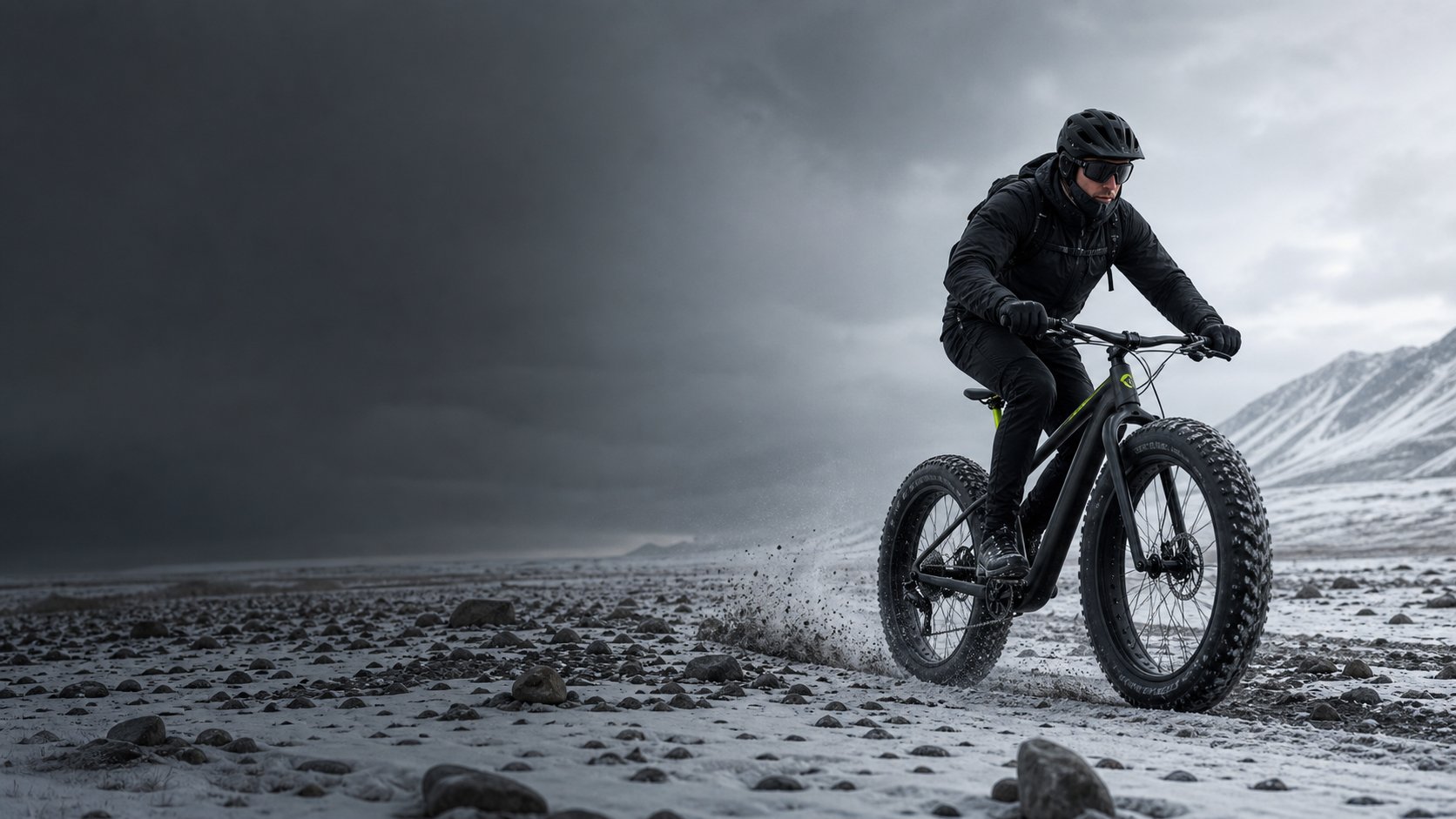 Unbranded electric fat bicycle platform