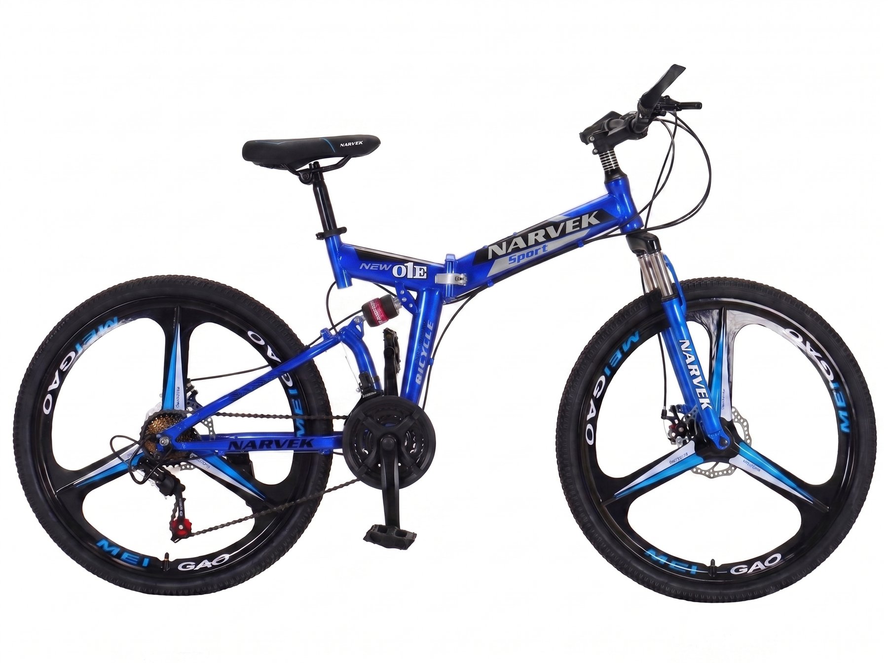 NARVEK FB-01 folding bike visual reference 2