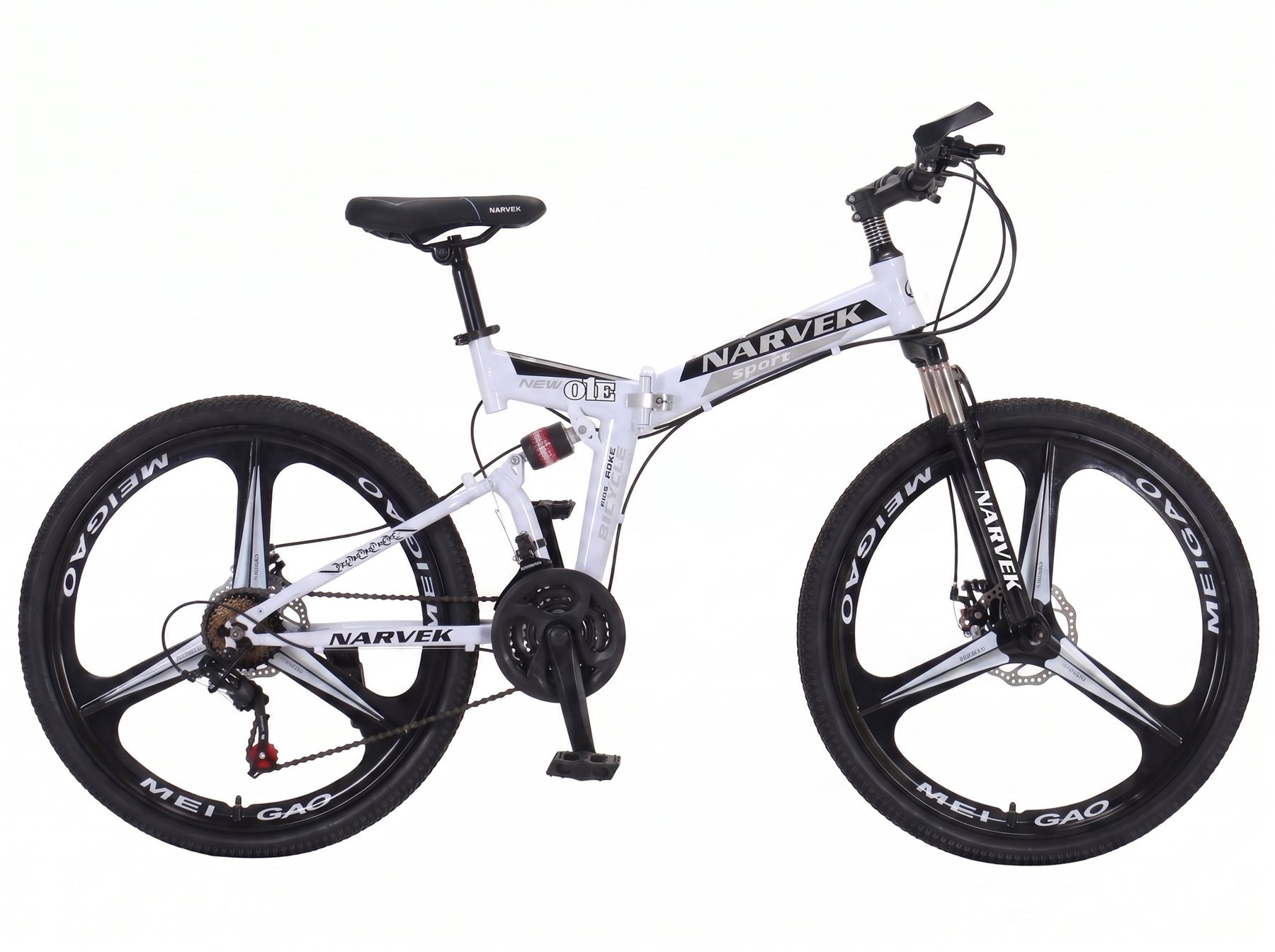 NARVEK FB-01 folding bike visual reference 3