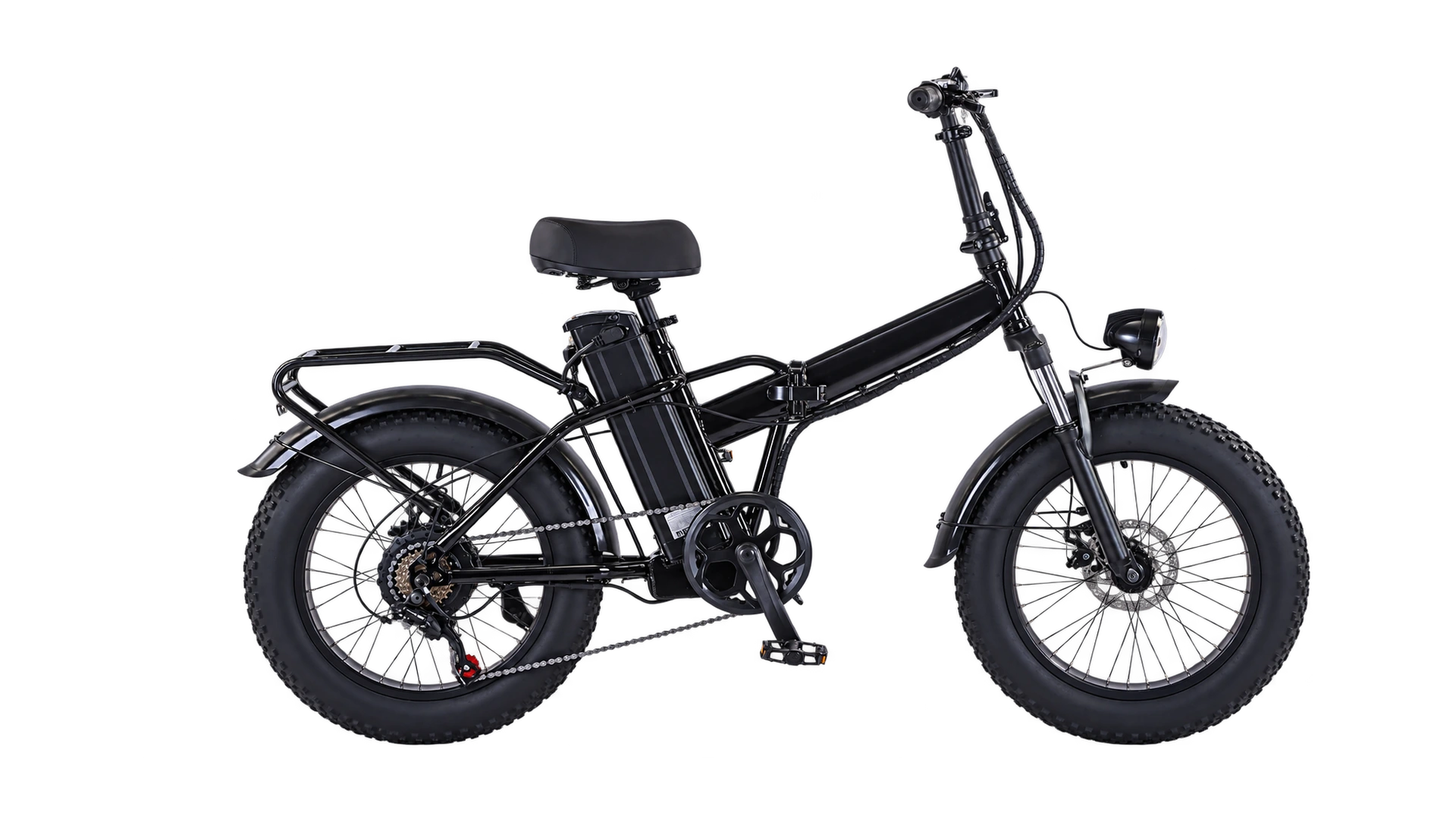 20-inch 750W folding electric fat bike reference photograph