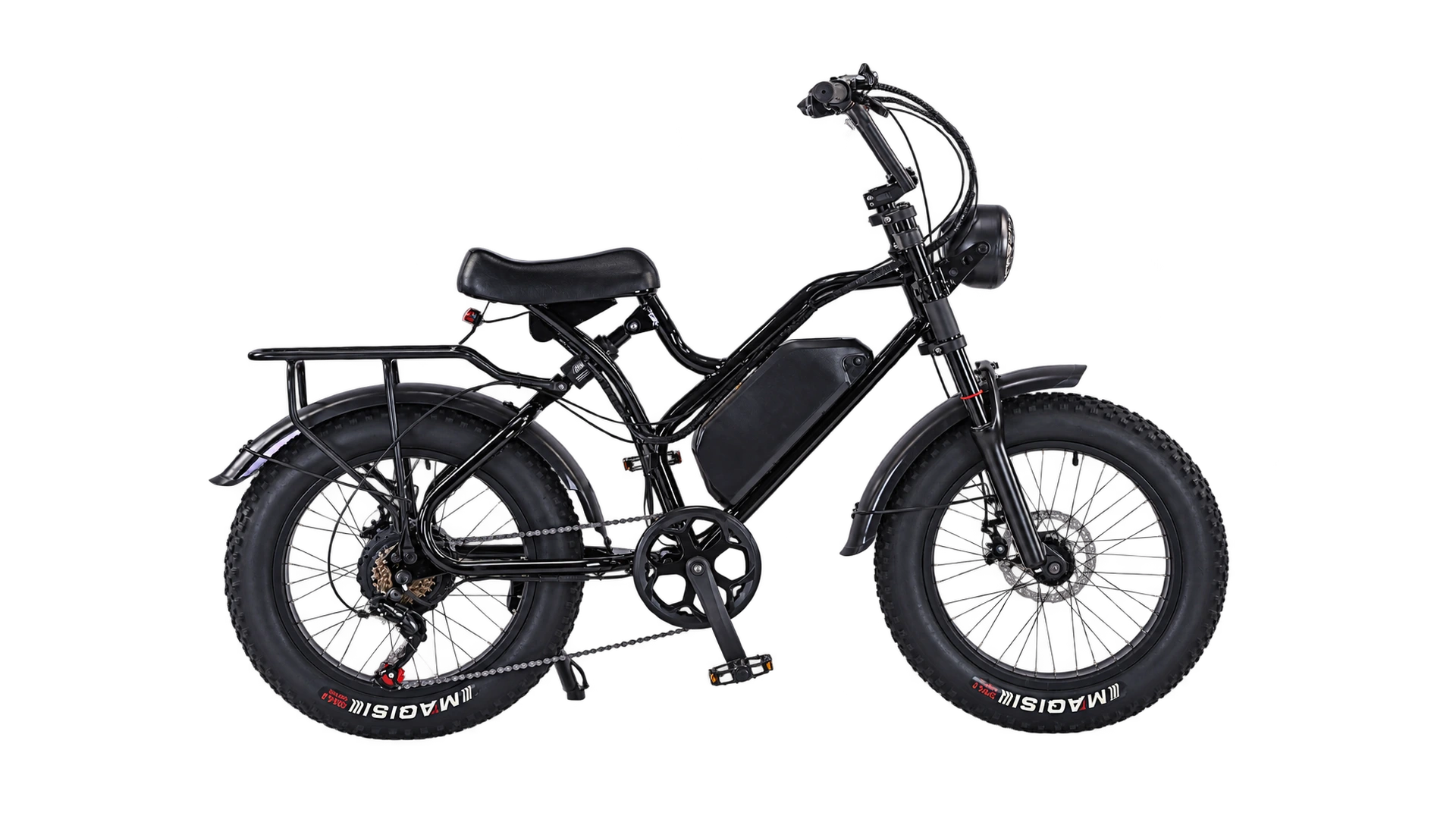 20-inch 500W suspension electric fat bike reference photograph
