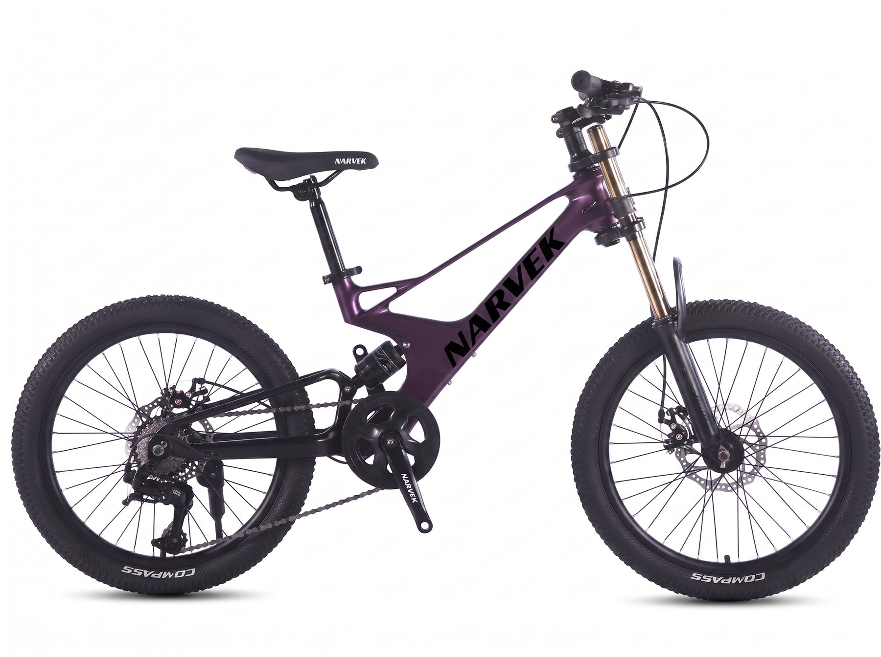 NARVEK MG-01 magnesium bike visual reference 4