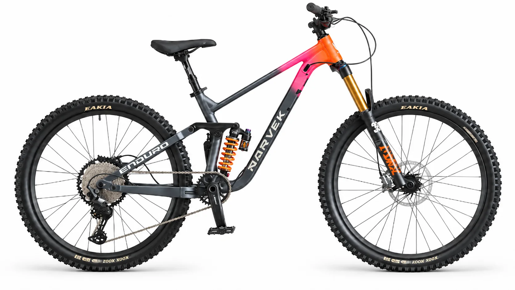 NARVEK 27.5-inch full-suspension mountain bike reference photograph