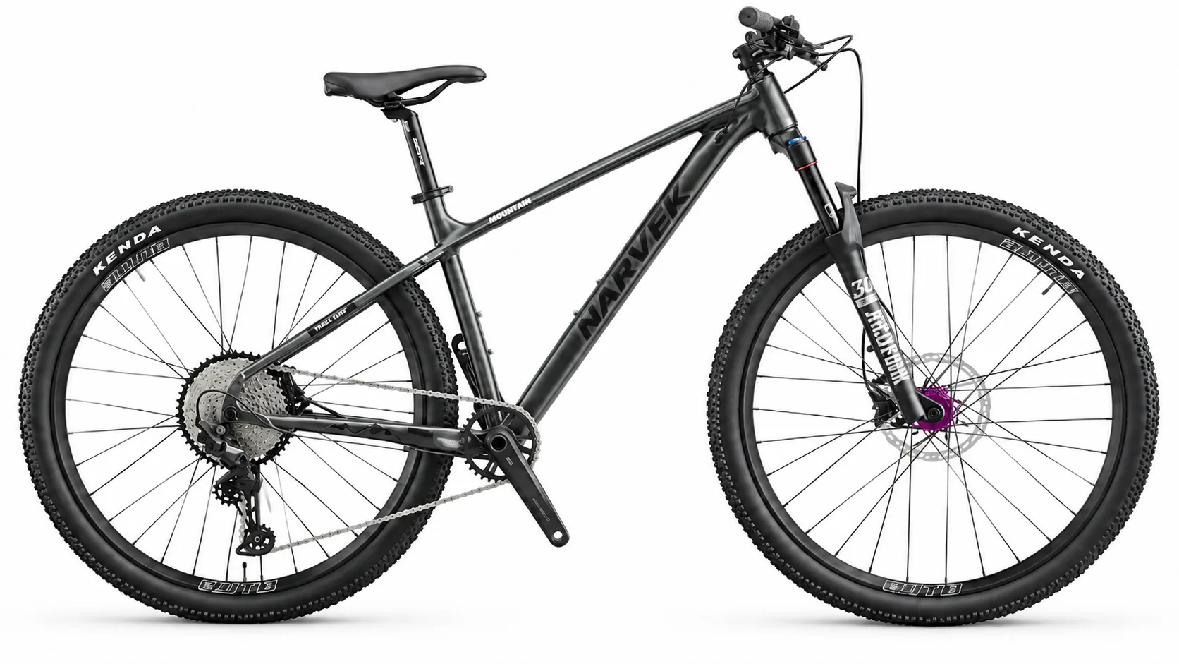 NARVEK 29-inch aluminium hardtail mountain bike reference photograph