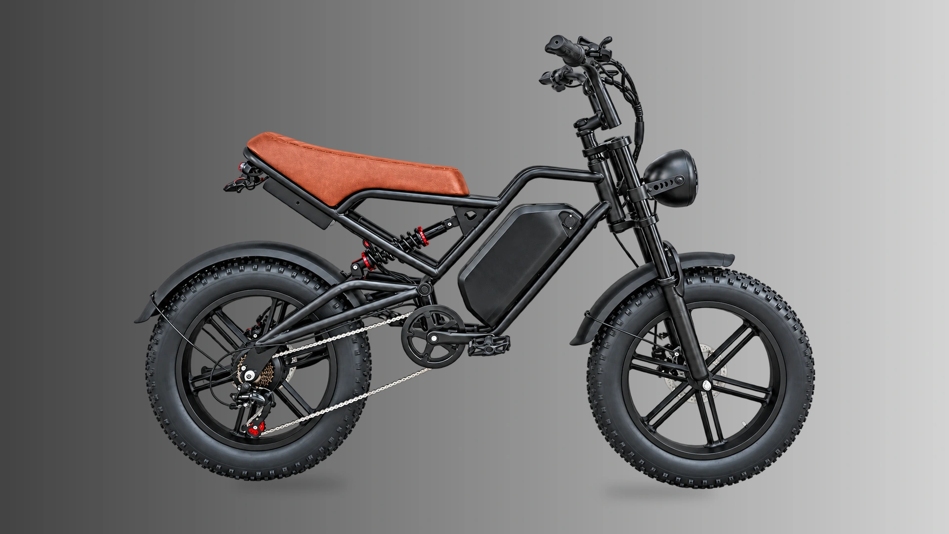 20-inch full-suspension electric fat bike